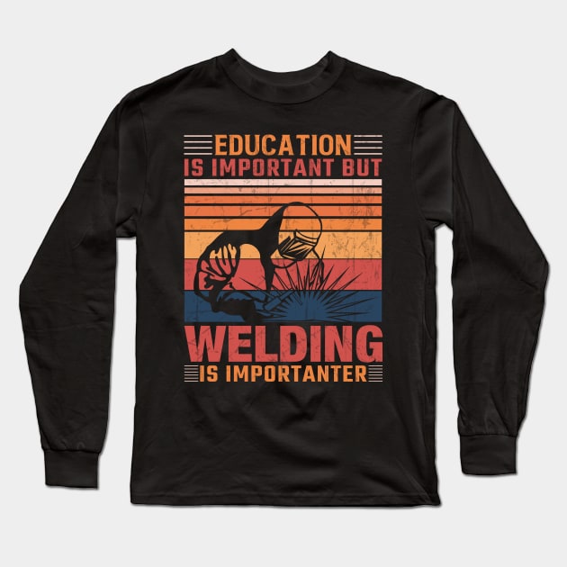 welding Long Sleeve T-Shirt by Lifestyle T-shirts